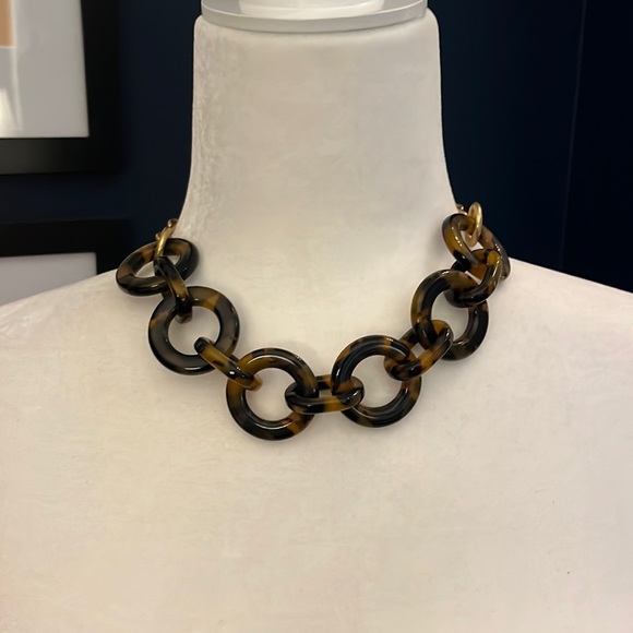J. CREW Tortoise Necklace